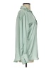 Zara 100% Polyester Green Long Sleeve Blouse Size S - photo 4