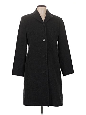 Anne Klein Wool Coat (view 1)