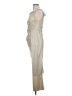 CBR Metallic Silver Cocktail Dress Size XL - photo 5