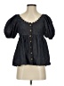 Kika Vargas Black Short Sleeve Blouse Size XXS - photo 1