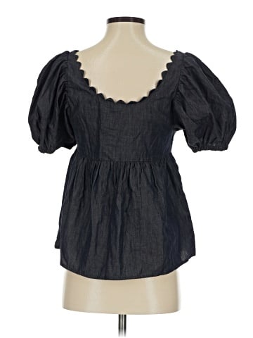 Kika Vargas Short Sleeve Blouse (view 2)