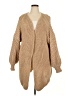 Fashion Nova 100% Polyester Tan Cardigan Size 2X - photo 1