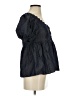 Kika Vargas Black Short Sleeve Blouse Size XXS - photo 4