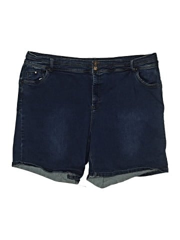 Simply Be Denim Shorts (view 1)