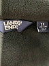 Lands' End 100% Polyester Solid Black Coat Size 2X - photo 6