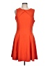 Sharagano Solid Orange Casual Dress Size 12 - photo 1