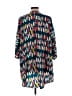 Lularoe 100% Polyester Blue Kimono Size L - photo 2