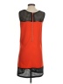 Sweewe 100% Polyester Color Block Orange Cocktail Dress Size Sm - Med - photo 2