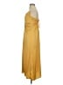 H&M 100% Polyester Yellow Cocktail Dress Size S - photo 5