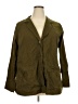 Ulla Popken Green 3/4 Sleeve Button-Down Shirt Size 24 - 26 - photo 1