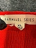 Parallel Skies Red Sleeveless Blouse Size XL - photo 7