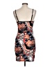 Shein Graphic Orange Cocktail Dress Size L - photo 2