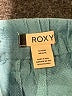 Roxy 100% Cotton Solid Teal Shorts Size XL - photo 3