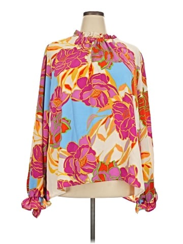 Haptics Long Sleeve Blouse (view 1)