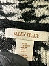 Ellen Tracy Houndstooth Silver Cardigan Size M - photo 7