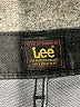 Lee Chevron-herringbone Black Jeans Size 16 - photo 7
