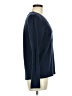 Ann Taylor LOFT Blue Long Sleeve Henley Size M - photo 4