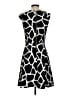 MICHAEL Michael Kors Graphic Black Cocktail Dress Size 4 - photo 2