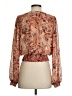 Maison d' Amelie 100% Polyester Orange Long Sleeve Blouse Size S - photo 2