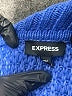Express Blue Pullover Sweater Size XS - photo 7
