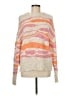 New In Color Block Ivory Pullover Sweater Size M - photo 1