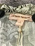 vintage threadz 100% Rayon Animal Print Green 3/4 Sleeve Blouse Size L - photo 7
