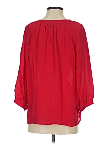 Joie 3/4 Sleeve Silk Top (view 2)
