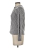 Ann Taylor LOFT Argyle Gray Pullover Sweater Size XXS - photo 5