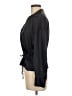 Zara Solid Black 3/4 Sleeve Blouse Size M - photo 5