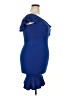 Quiz Blue Cocktail Dress Size 18 - photo 4