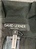 David Lerner Metallic Black Shorts Size S - photo 3