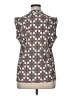 Dana Buchman Gray Sleeveless Blouse Size XL - photo 2
