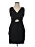 Topshop Black Cocktail Dress Size 10 - photo 1