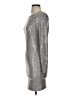 Crystal Sky Metallic Silver Cocktail Dress Size XS - photo 5