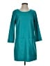 J.Crew Solid Teal Casual Dress Size 4 - photo 1