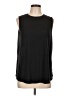 Shein Black Sleeveless T-Shirt Size L - photo 1