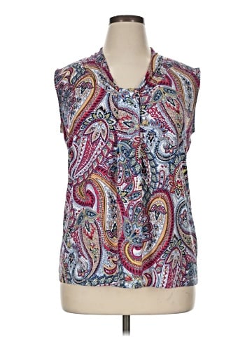 Dana Buchman Sleeveless Blouse (view 1)
