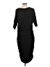 Athleta Solid Black Casual Dress Size L - photo 2