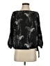 ALLSAINTS 100% Polyester Black 3/4 Sleeve Blouse Size 2 - photo 1