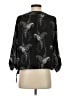 ALLSAINTS 100% Polyester Black 3/4 Sleeve Blouse Size 2 - photo 2