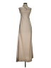 BHLDN 100% Polyester Tan Cocktail Dress Size 2 - photo 1