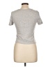 Aveto Gray Short Sleeve Top Size L - photo 2
