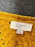 Ann Taylor LOFT Outlet 100% Polyester Yellow Pullover Sweater Size M - photo 7