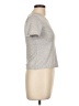 Aveto Gray Short Sleeve Top Size L - photo 4
