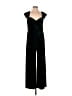 Cider Solid Black Jumpsuit Size XL - photo 1