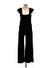 Cider Solid Black Jumpsuit Size XL - photo 2