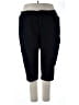 Ellos Solid Black Casual Pants Size 22 - photo 1