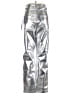 7 For All Mankind Metallic Silver Casual Pants Size S - photo 2