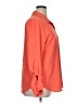 Como Black 100% Polyester Solid Orange Long Sleeve Blouse Size XL - photo 4