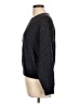 Ann Taylor Polka Dots Graphic Blue Black Pullover Sweater Size L - photo 5